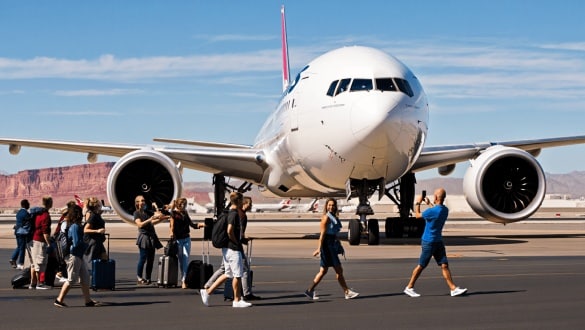 Las Vegas lands first-ever nonstop flight to Australia