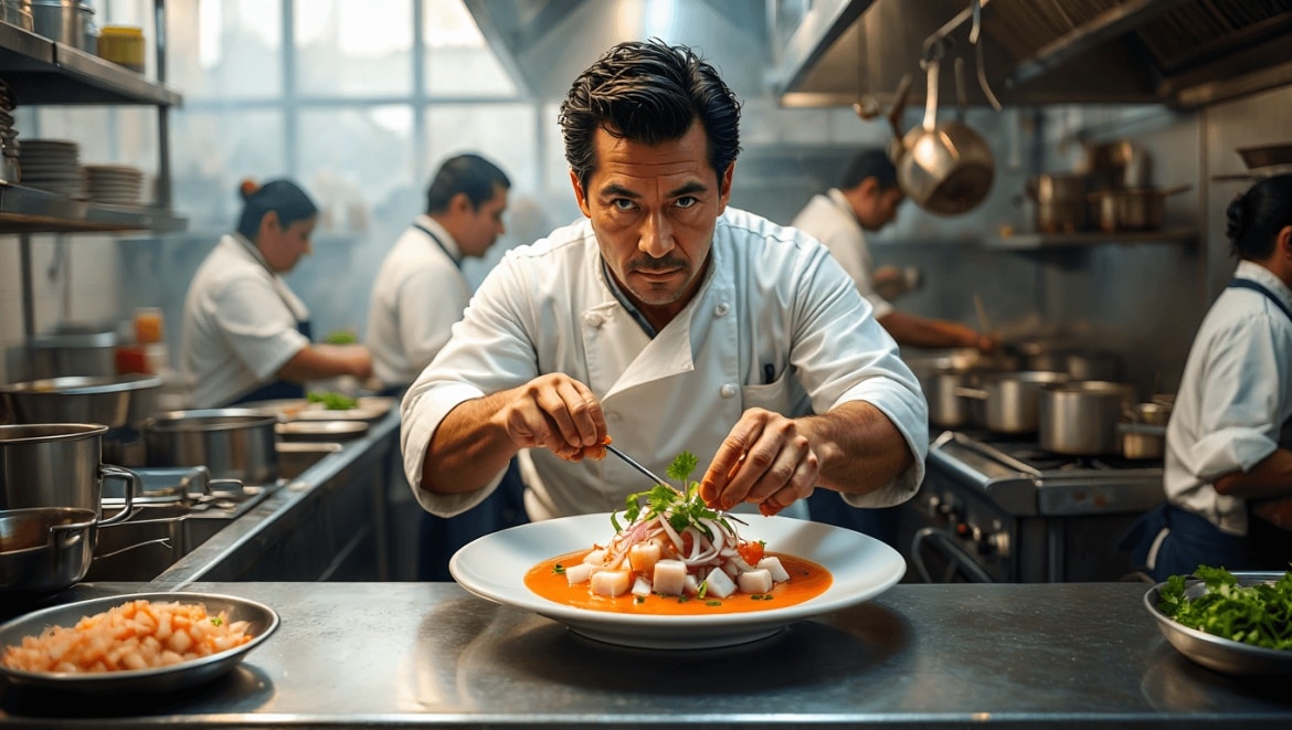 
							Ceviche Chef Legend Javier Wong – Meals of Masterpiece in Lima, Peru													