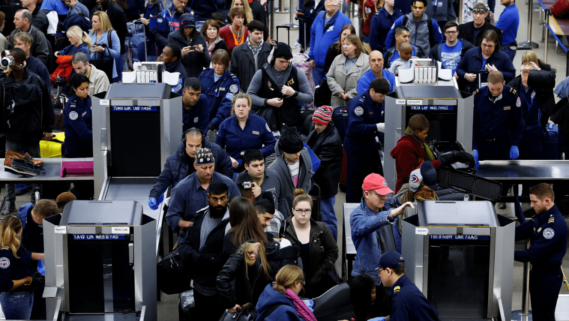 TSA wait times hit 3 hours Monday as partial government shutdown drags on