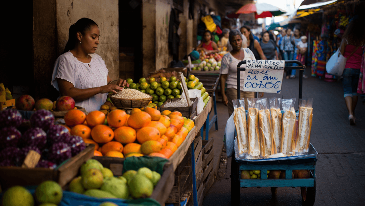 
							Amazon Tapioca Crepes (Jungle Palm Sandwich) in Manaus, Brazil													