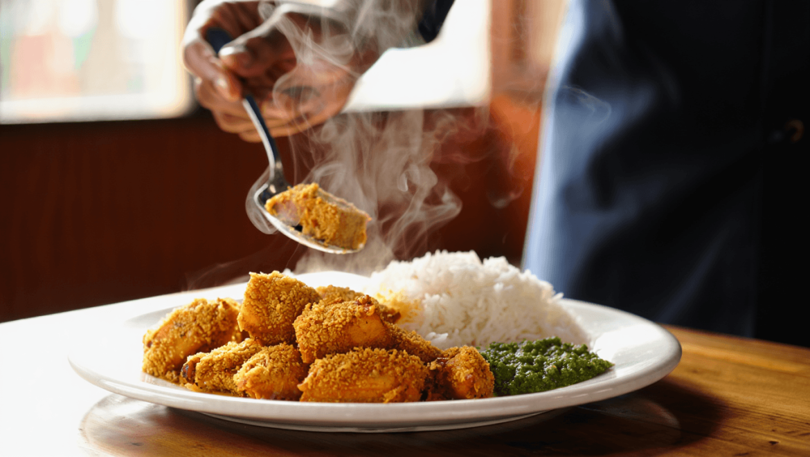 Every meal at Amma Hotel is full of amazing seafood, but this Kerala Fish Fry is what keeps you coming back, the highlight of every meal