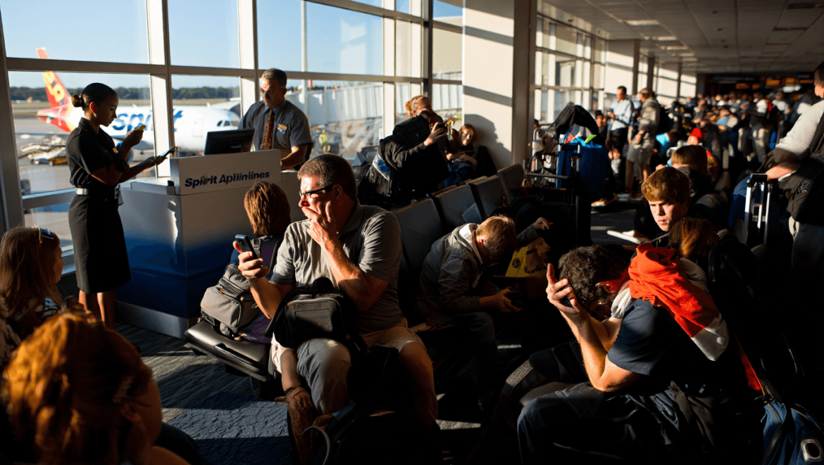 Major airlines offer rescue fares, backup options to stranded Spirit customers, employees