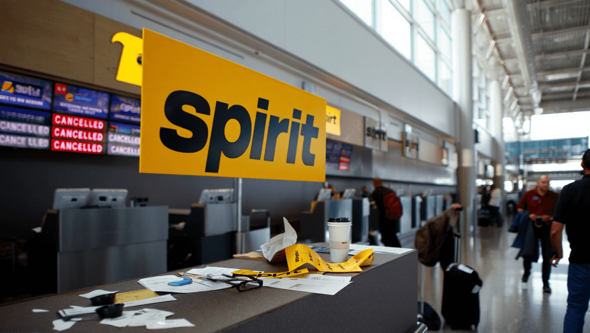 Spirit Airlines has gone out of business, canceling all flights and shuttering operations