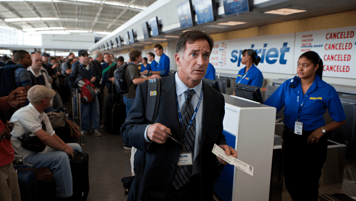 Spirit refunds 'most' passengers, but points and vouchers in major jeopardy