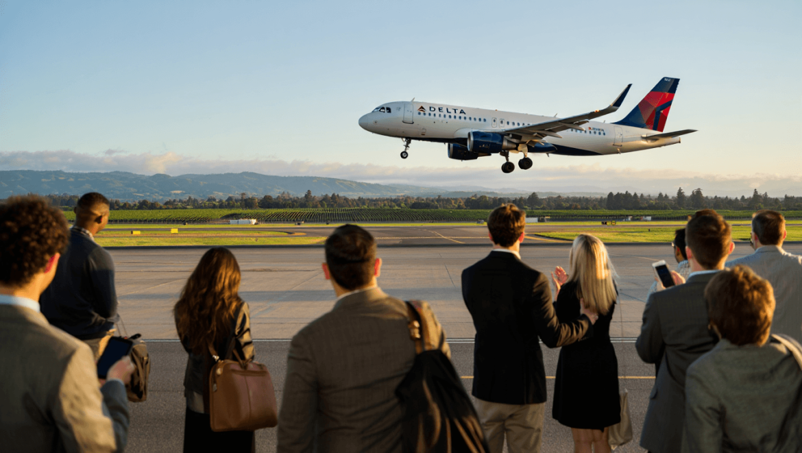 Delta Air Lines adds new US city, gets in on California wine country turf battle