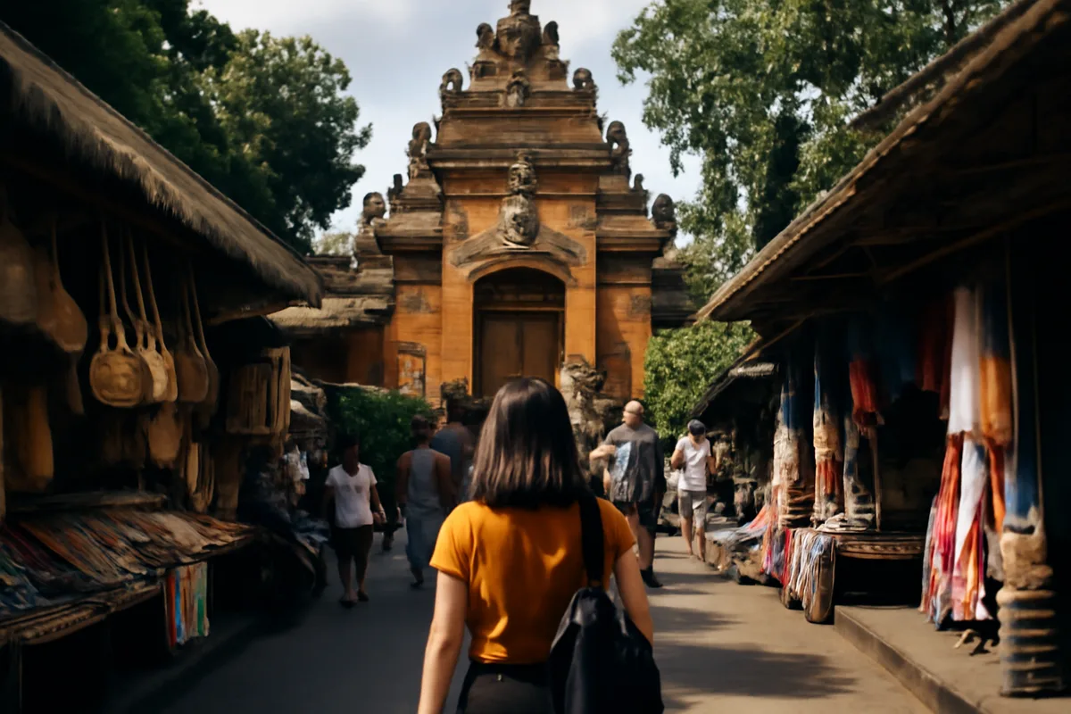 Quels sont les sites incontournables à Ubud? — Commencez par explorer le centre historique où se concentrent le palais royal et le marché artisanal. Flâner vous permettra de saisir l'âme artistique de la ville et d'apercevoir des galeries et ateliers à